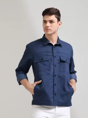 Prussian Blue Denim Shirt