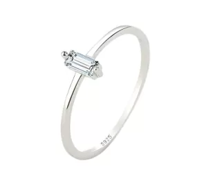 Rectangle Exquisite Silver Ring