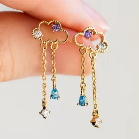 Reigning Clouds Dangle Earrings