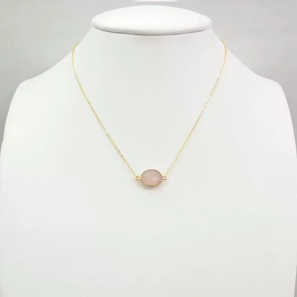 Rose Quartz Single Pendant