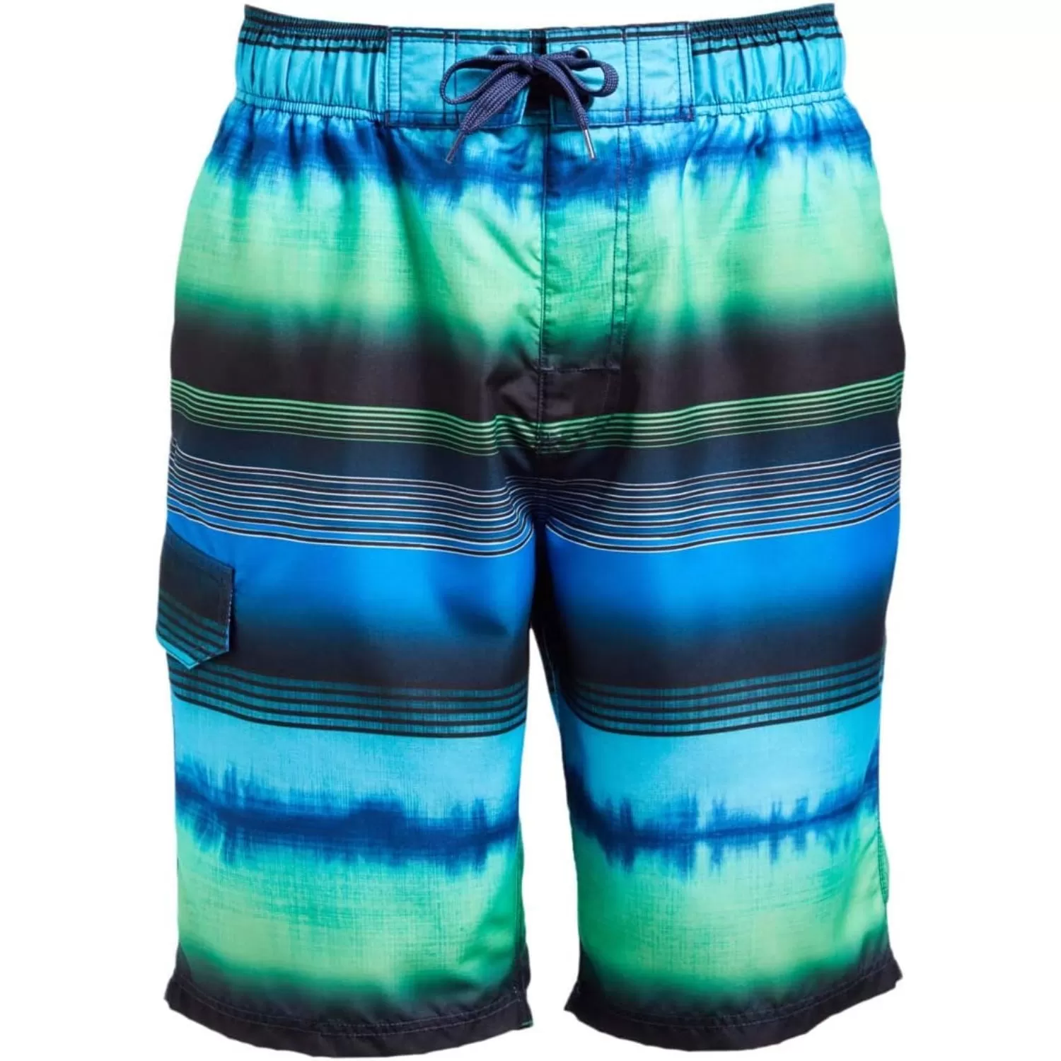 Side Pocketed Drawstring Swim Shorts