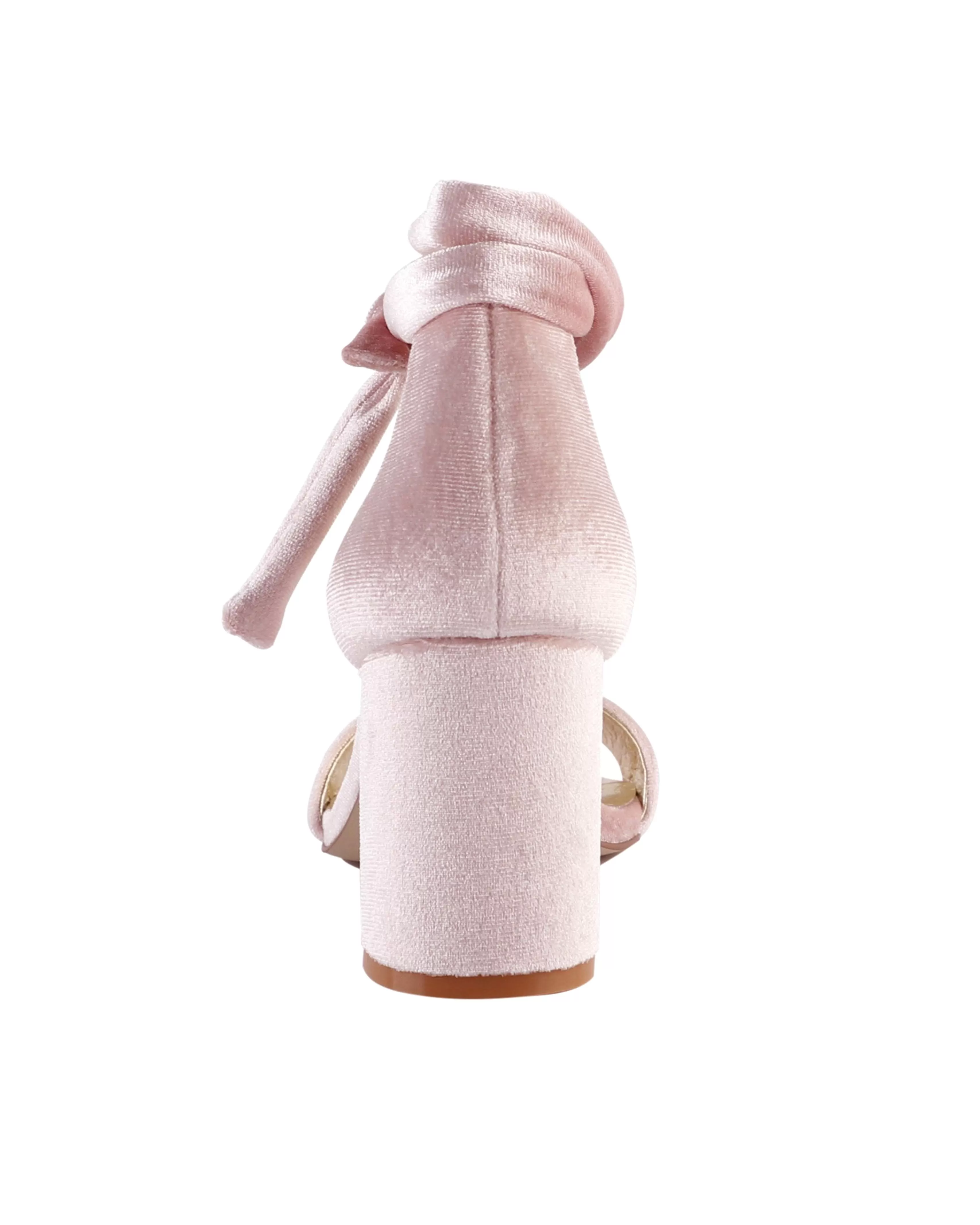 SISTER - BABY PINK BLOCK HEEL SHOES - FINAL SALE