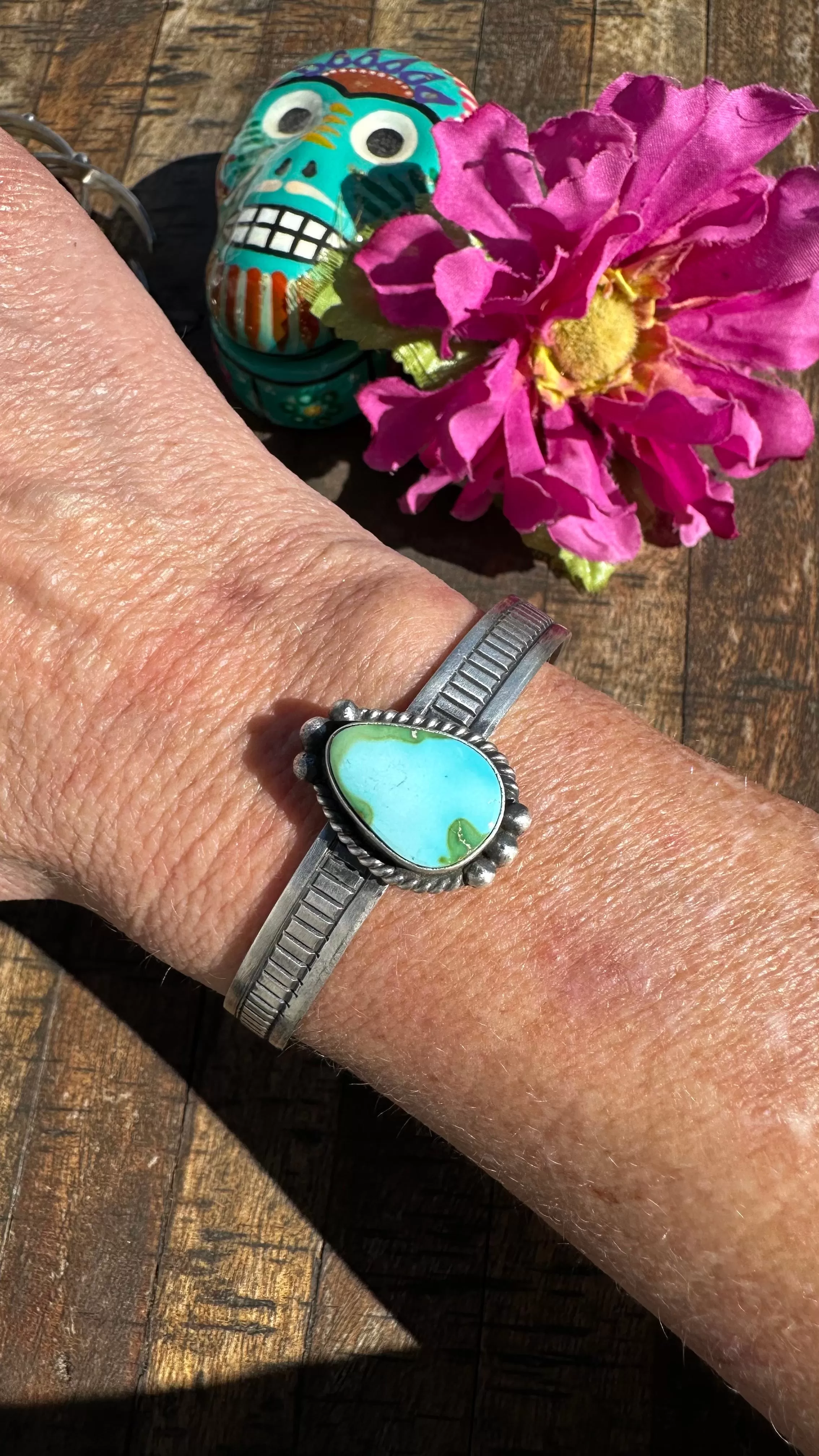 Sonoran Stamped Cuff #1