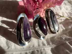 Sugilite Dinah Ring - Skinny Freeform