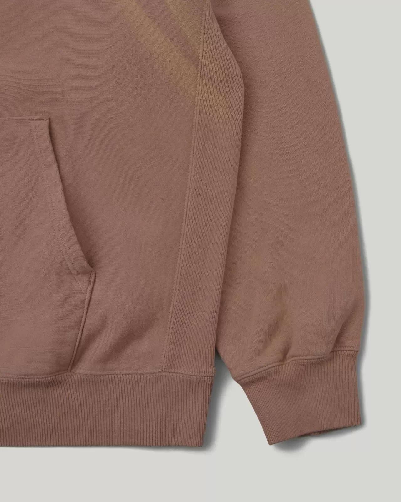 Sun Faded Stock Hoodie Burgundy