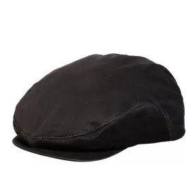 Swansey Weathered Cotton Newsboy Cap