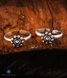 The Hoovu Pure Silver Toe-Rings