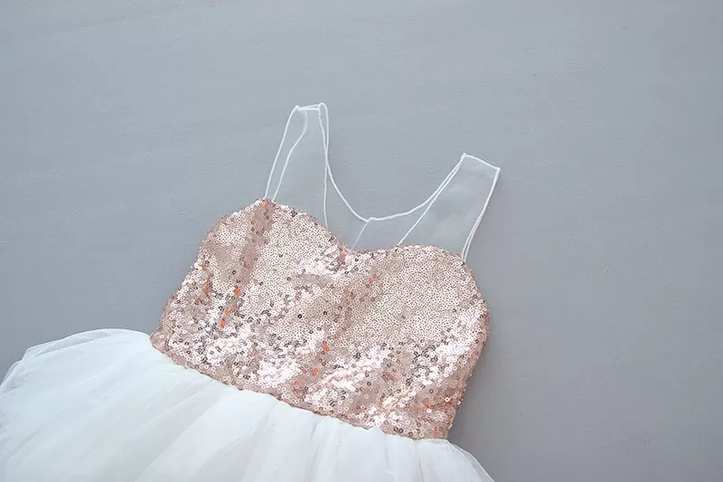 The Jillian Dress - Rose Gold