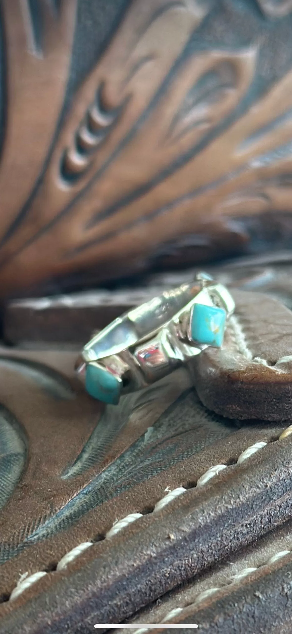 The San Moriarty Sterling Silver & Turquoise Ring