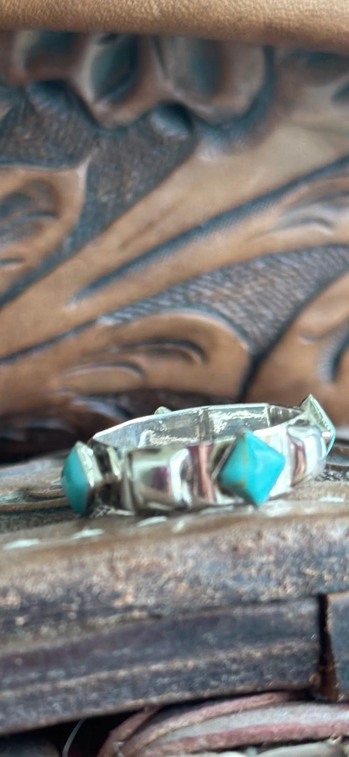 The San Moriarty Sterling Silver & Turquoise Ring