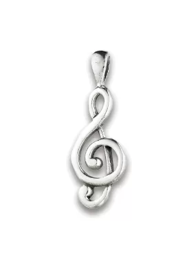 Treble Clef Pendant