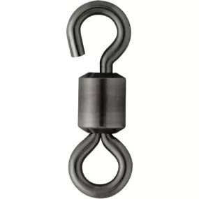 Vmc Stainless Steel Open Eye Rolling Swivel - 8 - Black