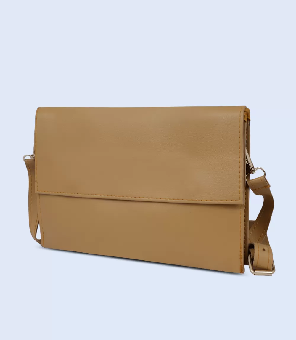 WB2409-MUSTARD-Women Shoulder Bag