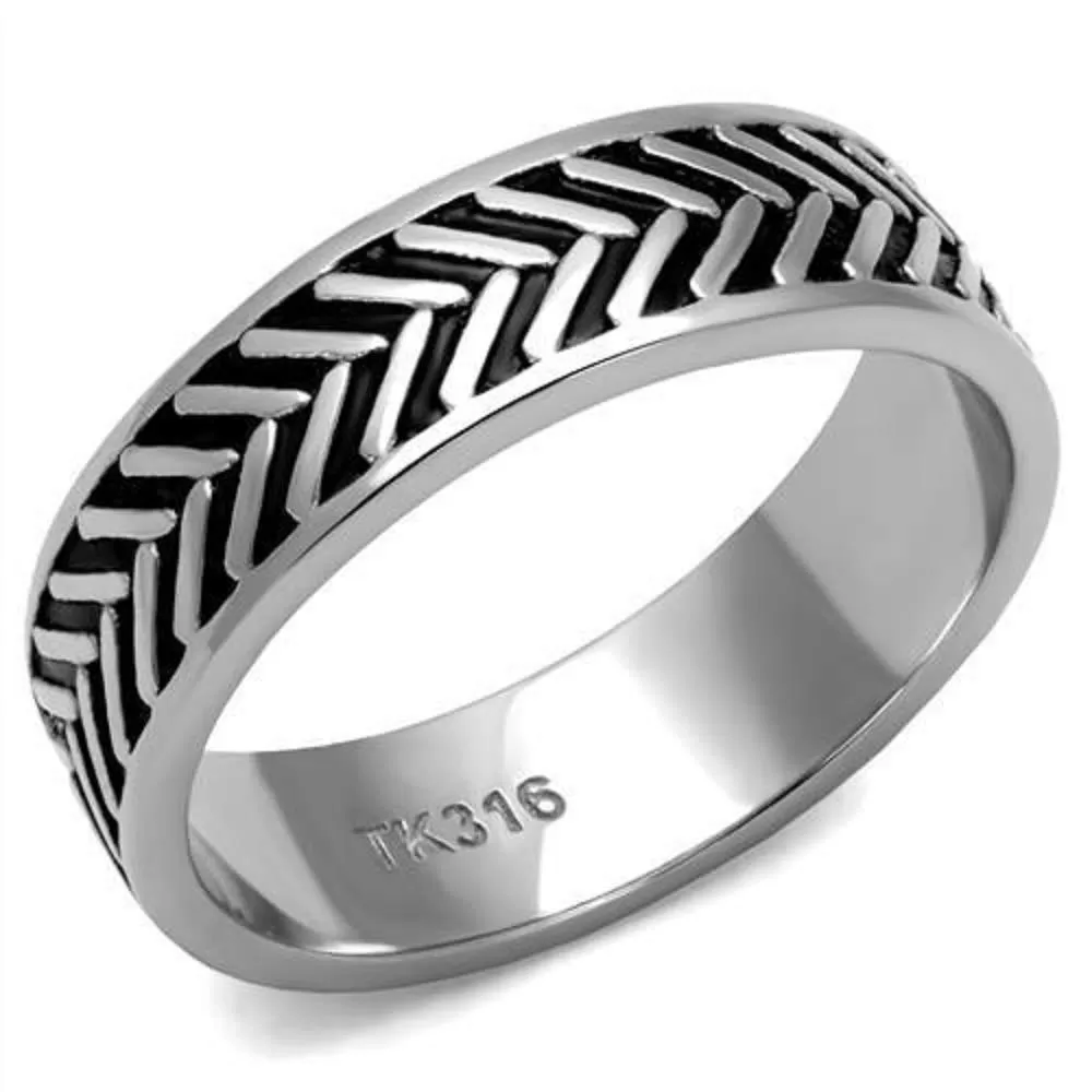 WildKlass Stainless Steel Ring High Polished Men