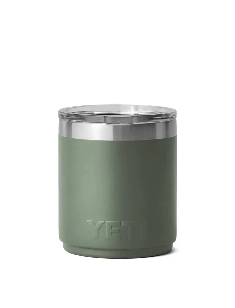 Yeti Rambler 10oz Stackable Lowball 2.0 MS Camp Green